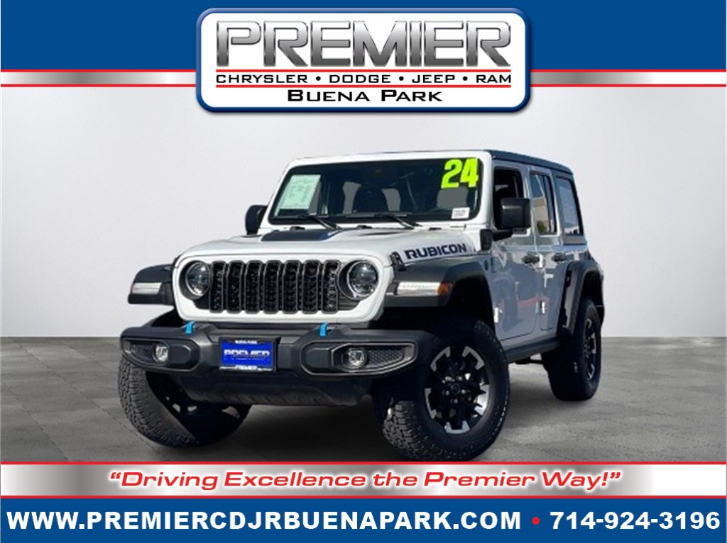 Certified 2024 Jeep Wrangler Unlimited Rubicon 4xe