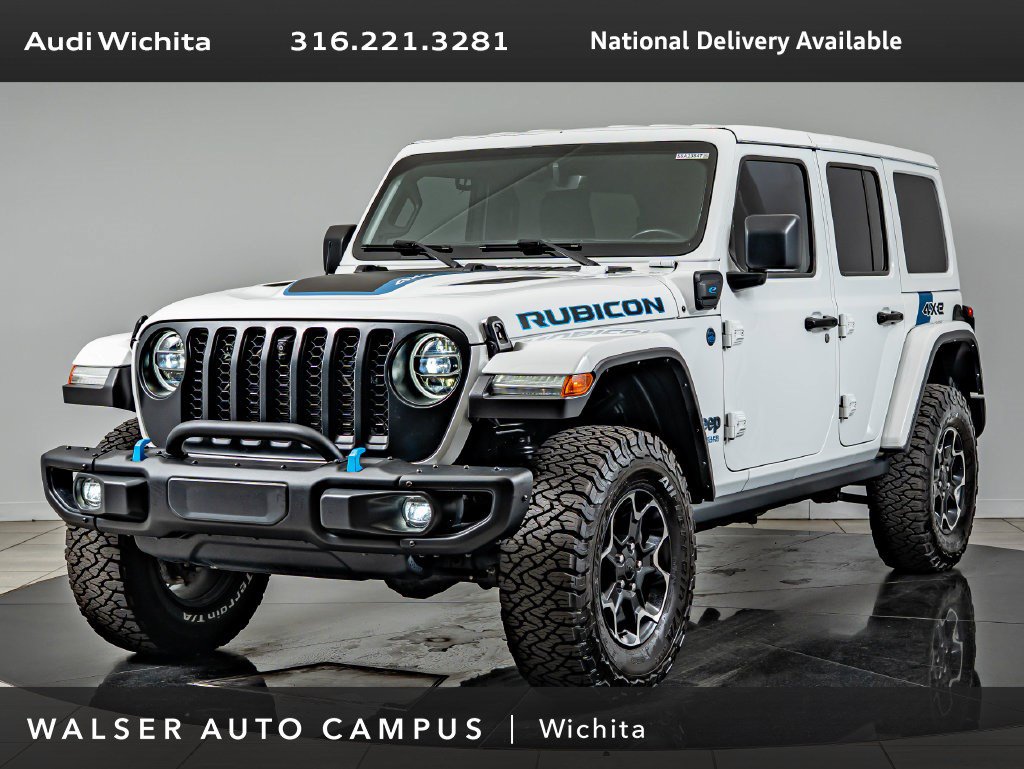 Used 2021 Jeep Wrangler Unlimited Rubicon 4xe w/ Steel Bumper Group