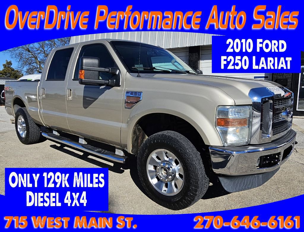 Used 2010 Ford F250 4x4 Crew Cab Super Duty