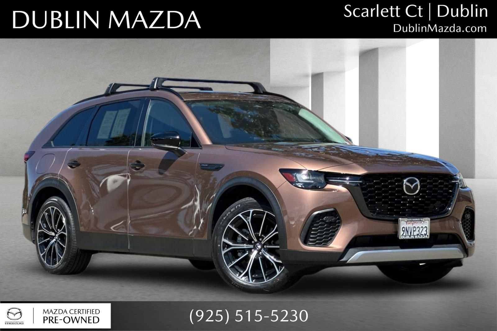 Certified 2025 MAZDA CX-70 Plug-In Hybrid w/ Premium Pkg AWD/4WD image 1