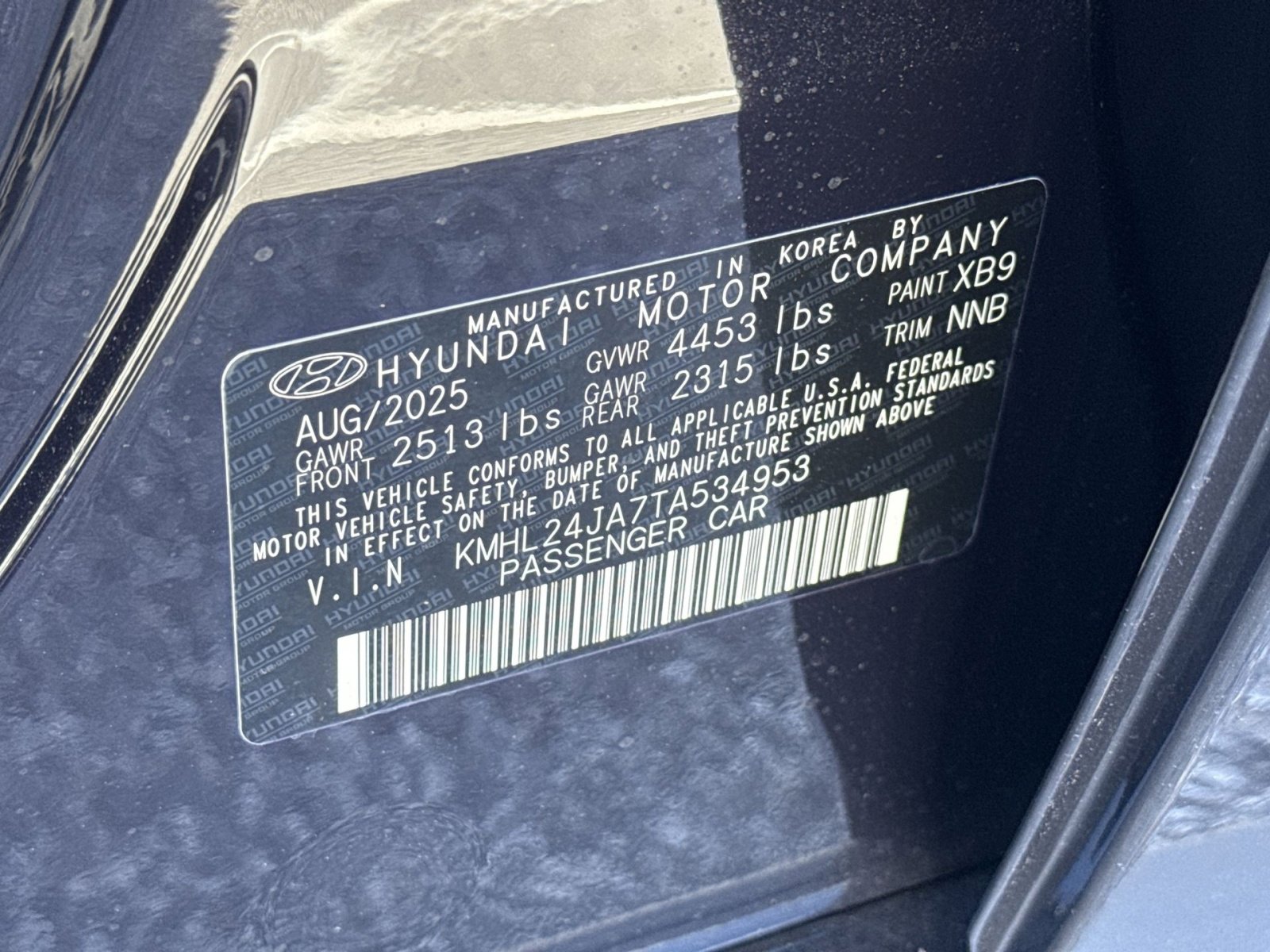 New 2026 Hyundai Sonata SE image 26