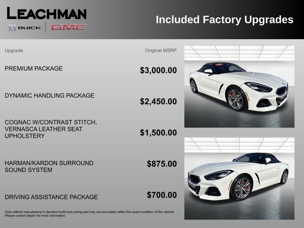 Used 2023 BMW Z4 sDrive30i w/ Premium Package image 10