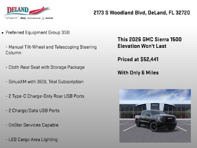 New 2026 GMC Sierra 1500 Elevation w/ Preferred Package AWD/4WD image 22