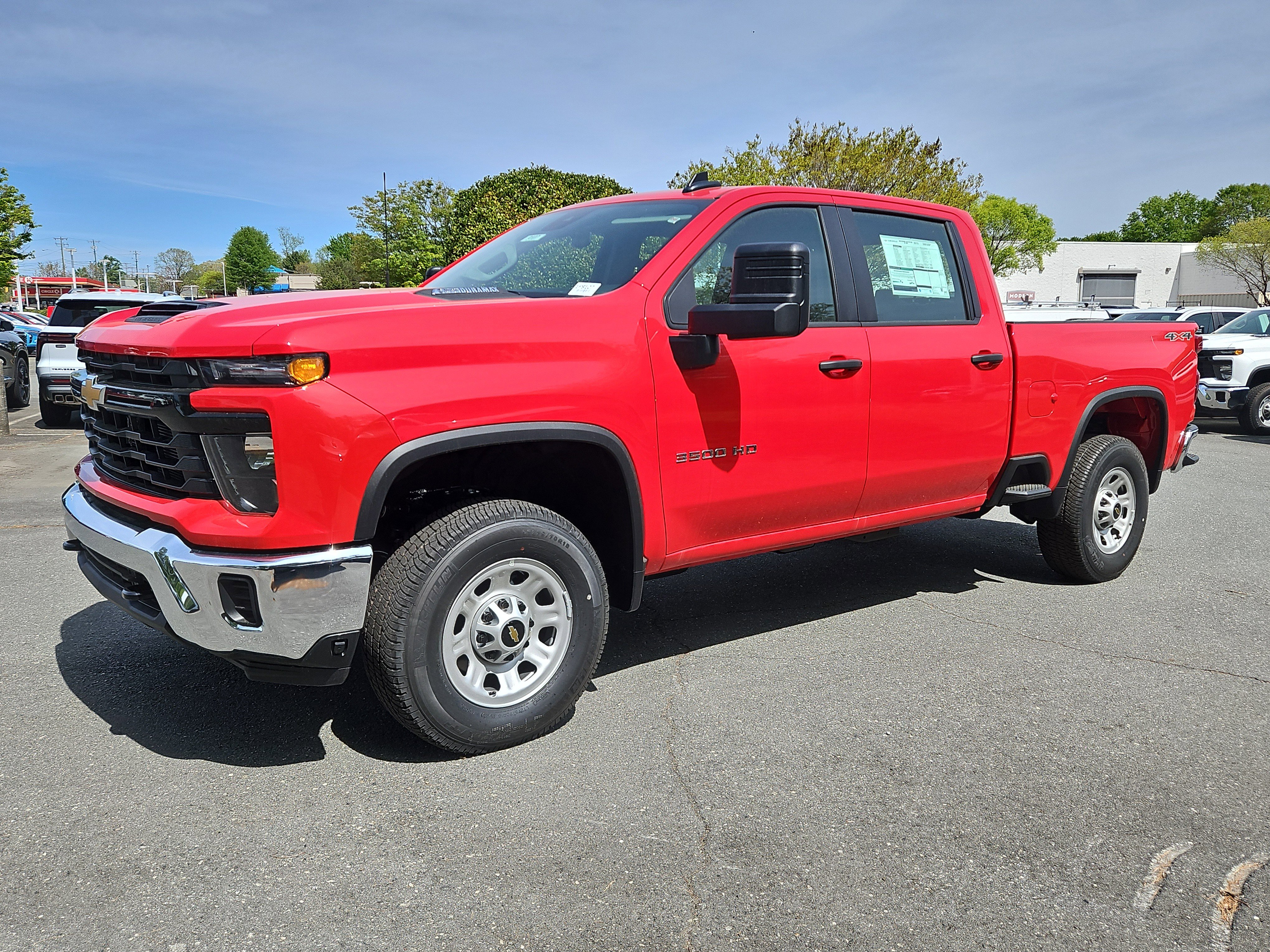 New 2026 Chevrolet Silverado 3500 W/T w/ Snow Plow Prep/Camper Package