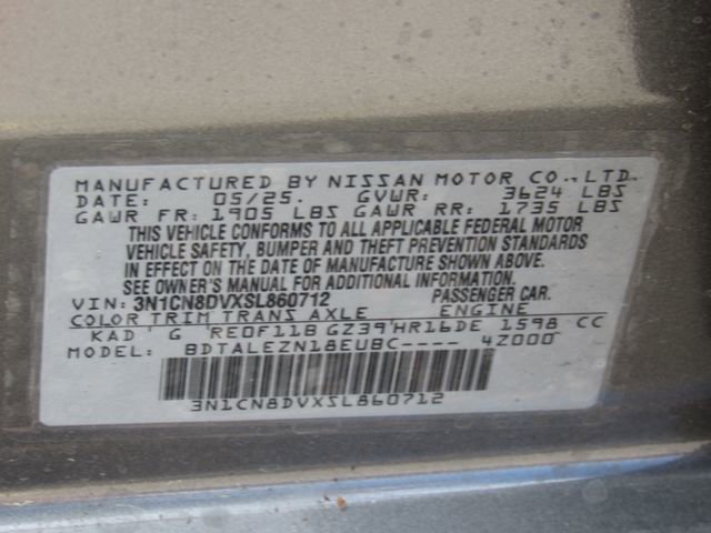 Used 2025 Nissan Versa S w/ S Plus Package image 19