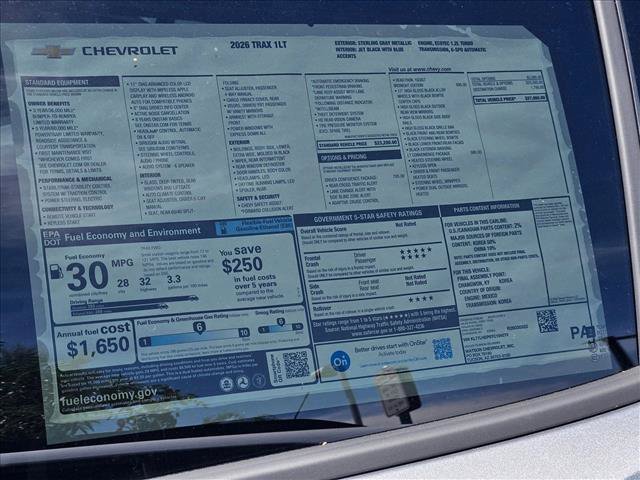 New 2026 Chevrolet Trax LT w/ Driver Confidence Package FWD image 17