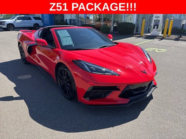 Used 2023 Chevrolet Corvette Stingray Preferred Cpe w/ Z51 Performance Package RWD image 4