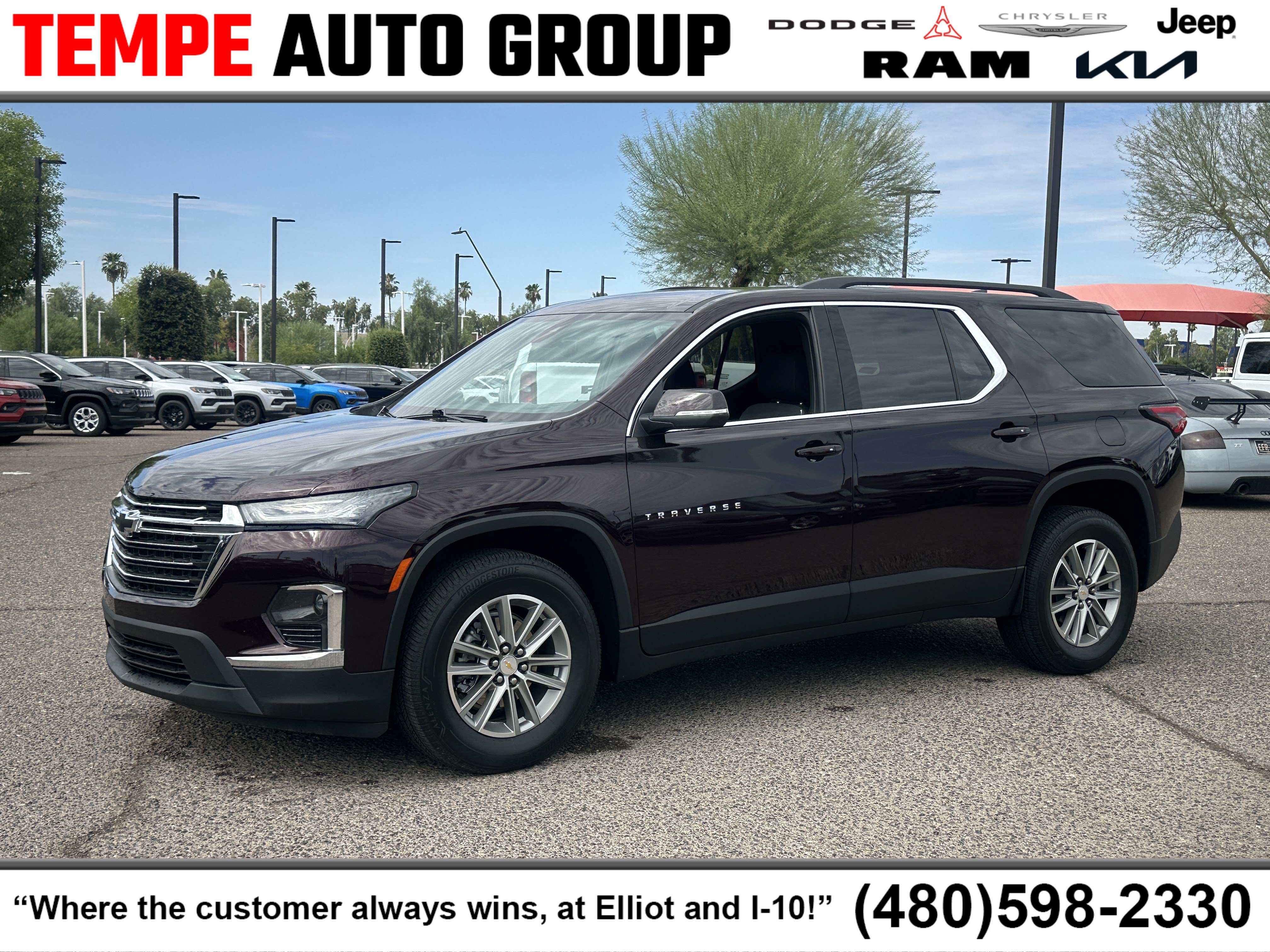 Used 2023 Chevrolet Traverse LT
