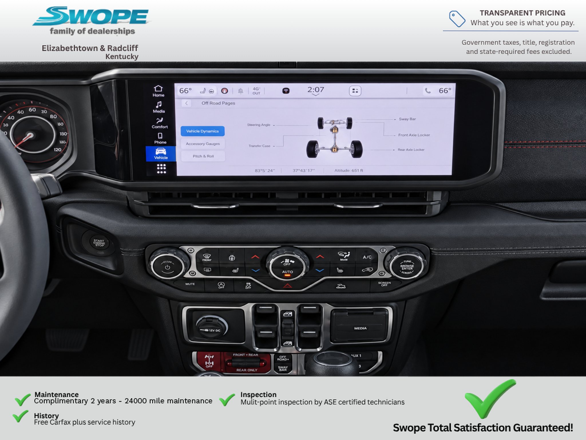 Used 2024 Jeep Wrangler Unlimited Rubicon w/ Convenience Group AWD/4WD image 12