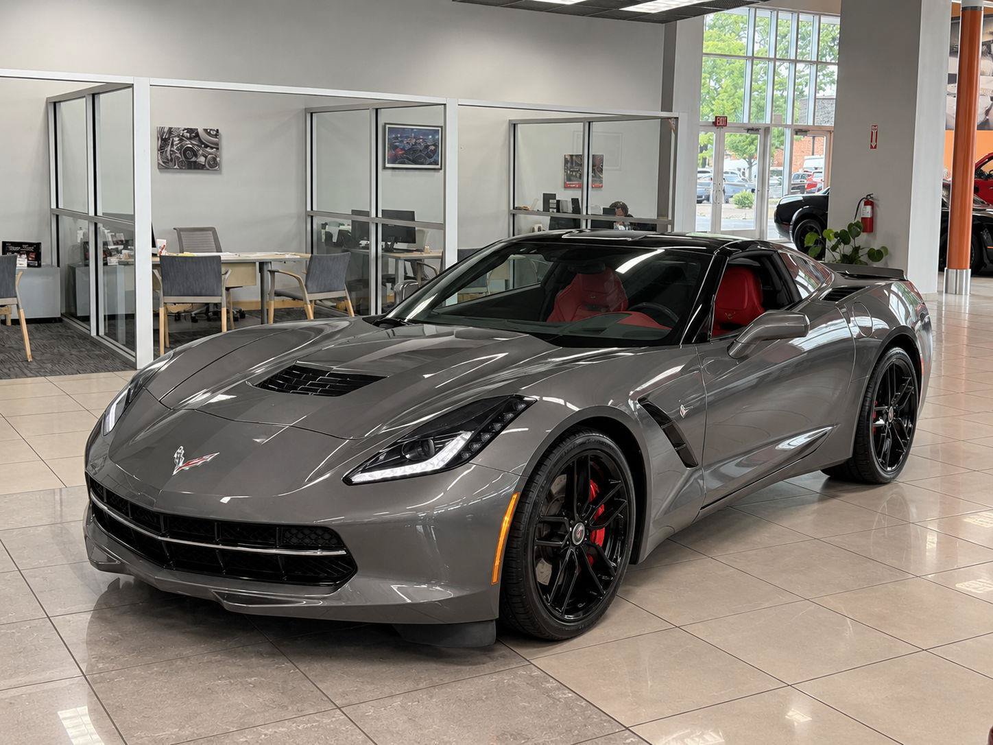 Used 2015 Chevrolet Corvette Stingray Coupe w/ 3LT Preferred Equipment Group RWD image 1