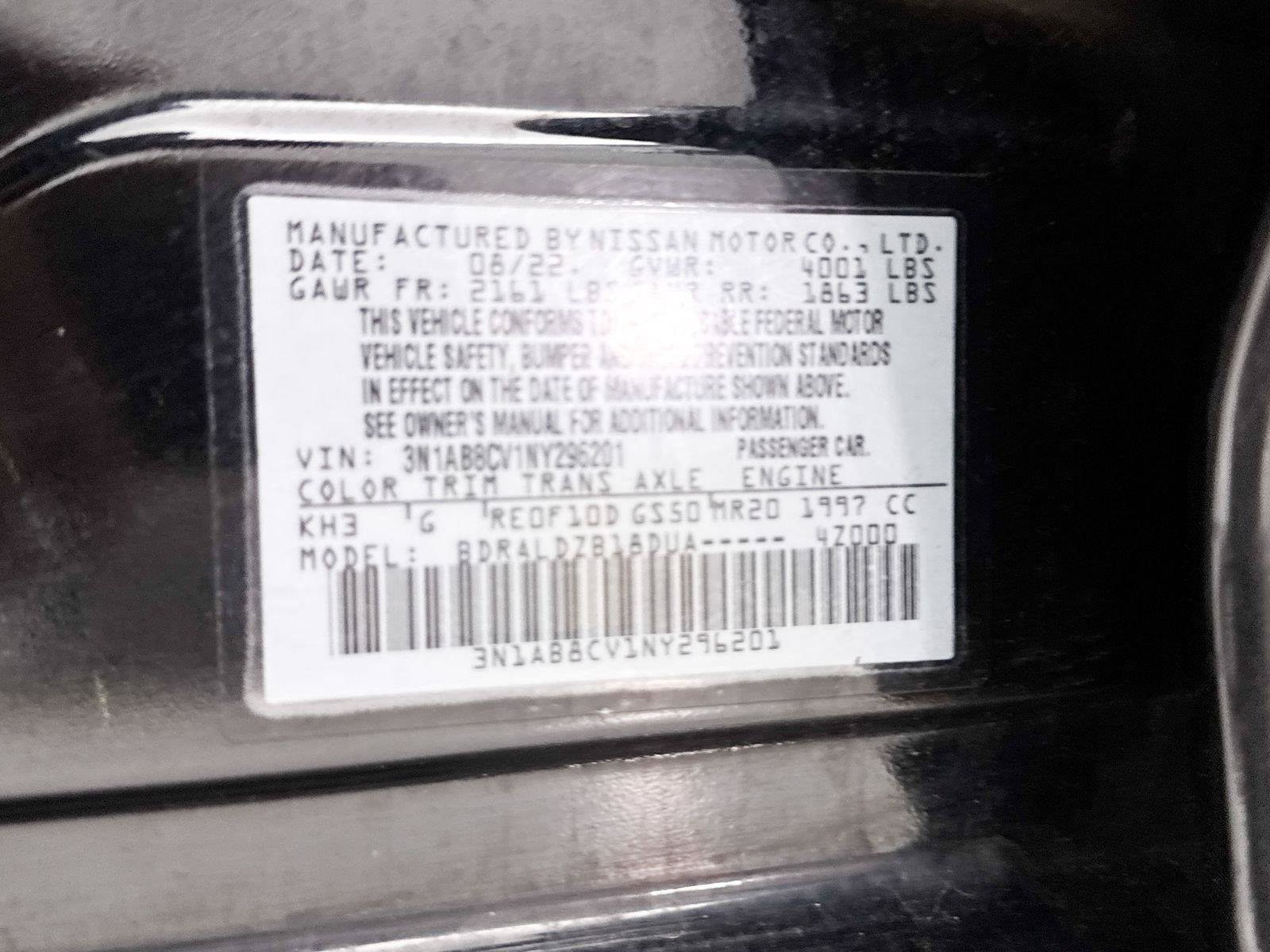 Used 2022 Nissan Sentra SV w/ Trunk Package FWD image 31