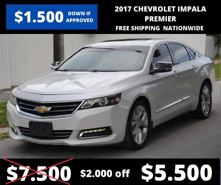 Used 2017 Chevrolet Impala Premier w/ Enhanced Convenience Package