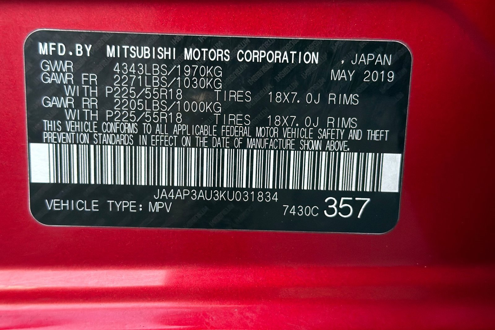 Used 2019 Mitsubishi Outlander Sport ES image 38