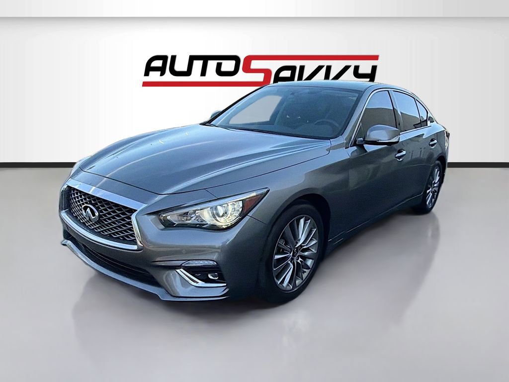 Used 2023 INFINITI Q50 Luxe w/ Cargo Package RWD image 3