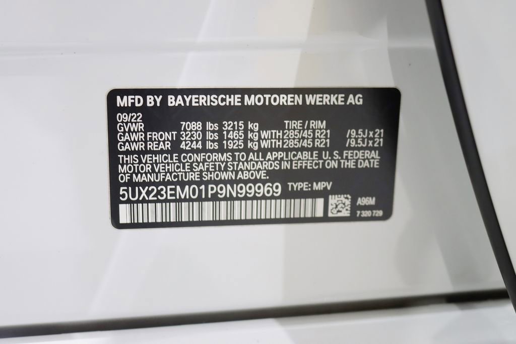 Used 2023 BMW X7 xDrive40i w/ M Sport Package image 42
