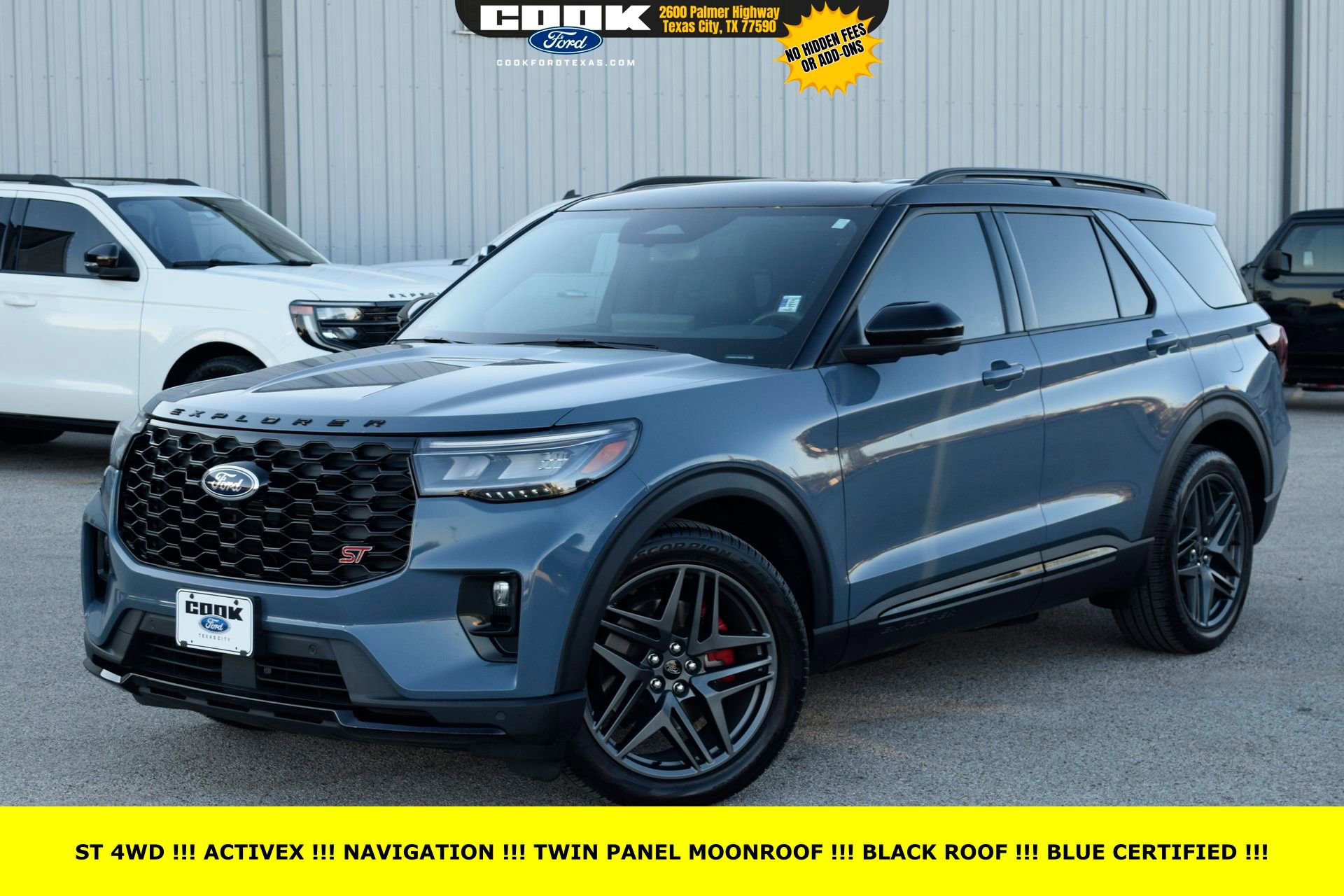 Certified 2025 Ford Explorer ST image 1