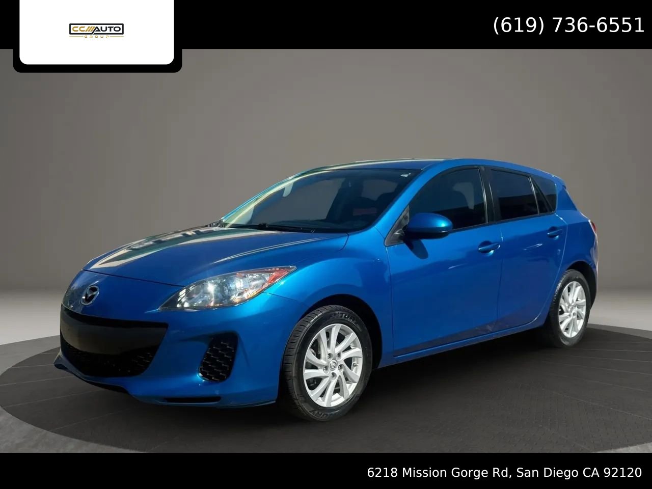 Used 2012 MAZDA MAZDA3 i Touring FWD image 1