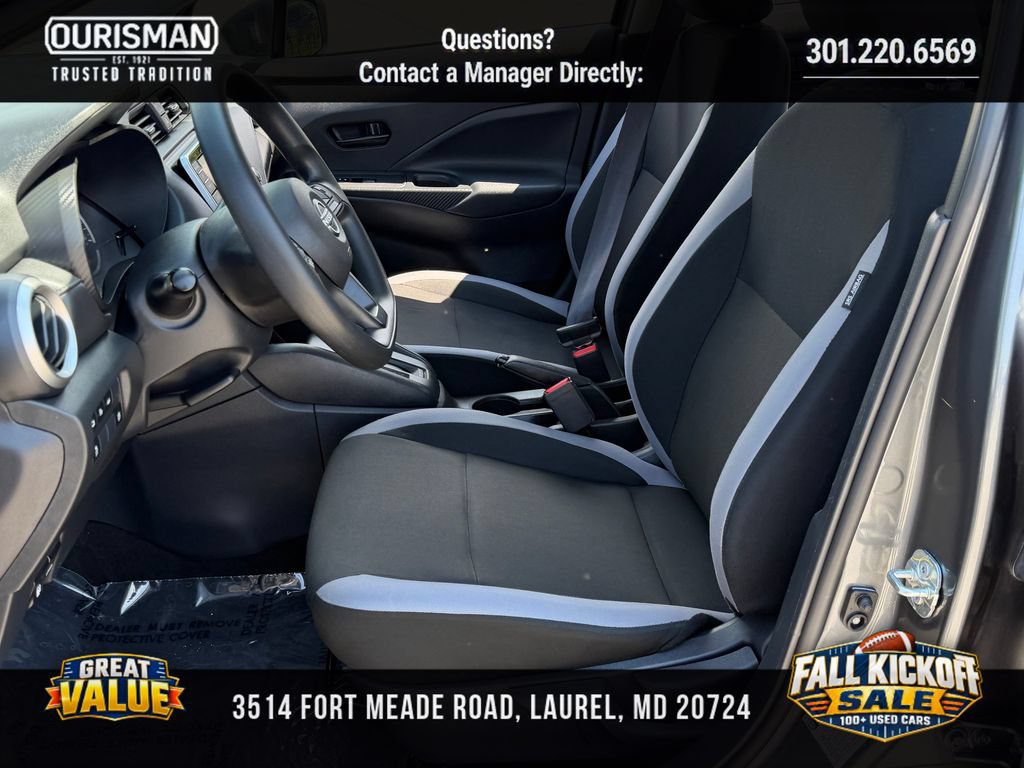 Used 2025 Nissan Versa S w/ Trunk Package FWD image 22