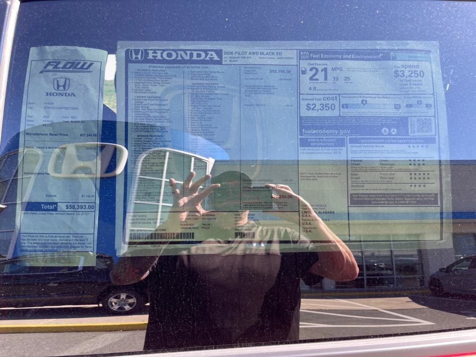 New 2026 Honda Pilot Black Edition image 33