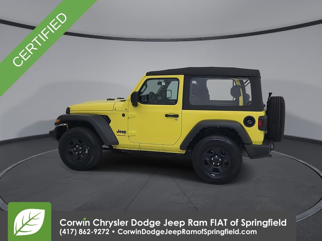 Certified 2022 Jeep Wrangler Sport AWD/4WD image 11