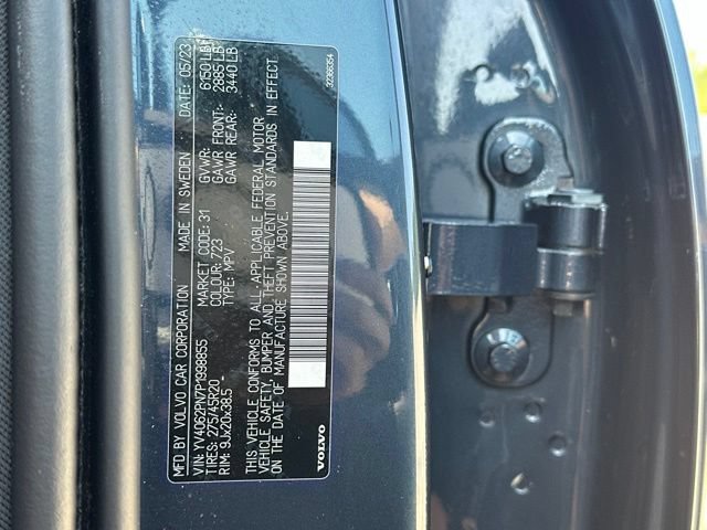 Certified 2023 Volvo XC90 B6 Plus w/ Protection Package Premier AWD/4WD image 35