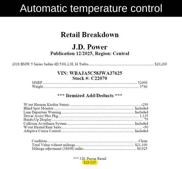 Used 2018 BMW 530i image 10