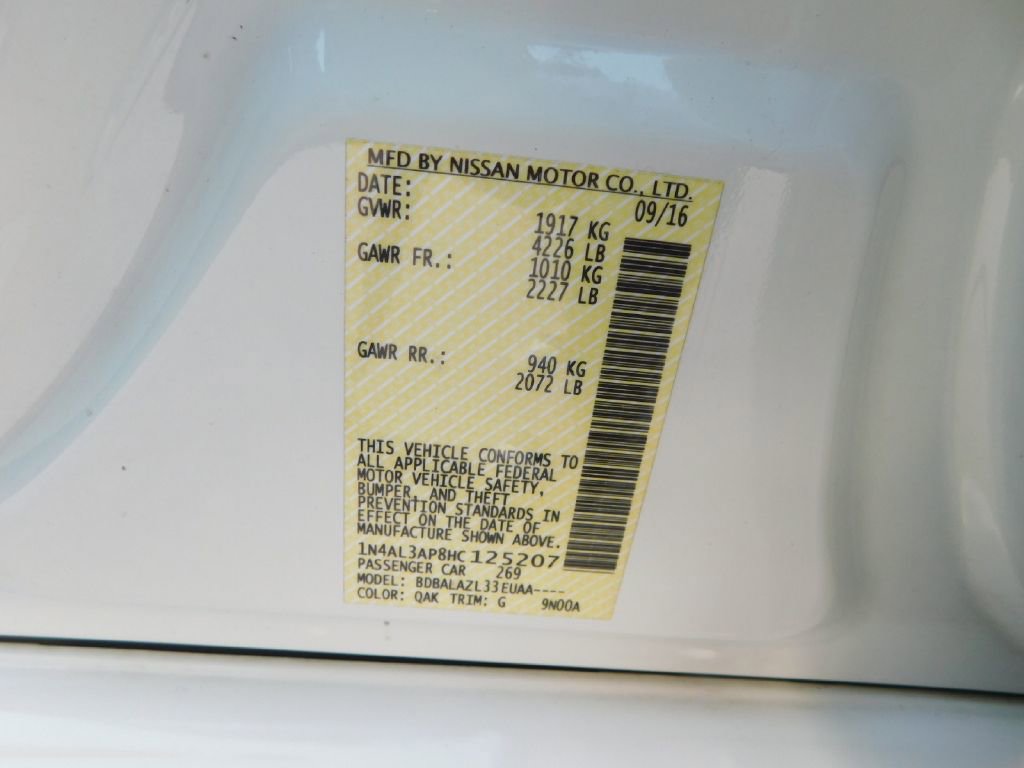 Used 2017 Nissan Altima 2.5 FWD image 15