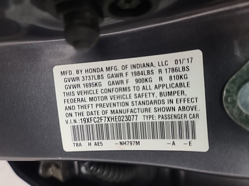 Used 2017 Honda Civic EX image 39