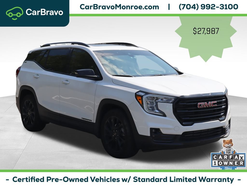 Certified 2024 GMC Terrain SLT w/ Infotainment Package II FWD image 9
