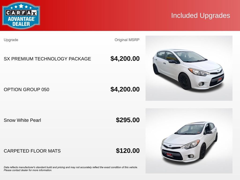 Used 2016 Kia Forte SX w/ Option Group 050 FWD image 13