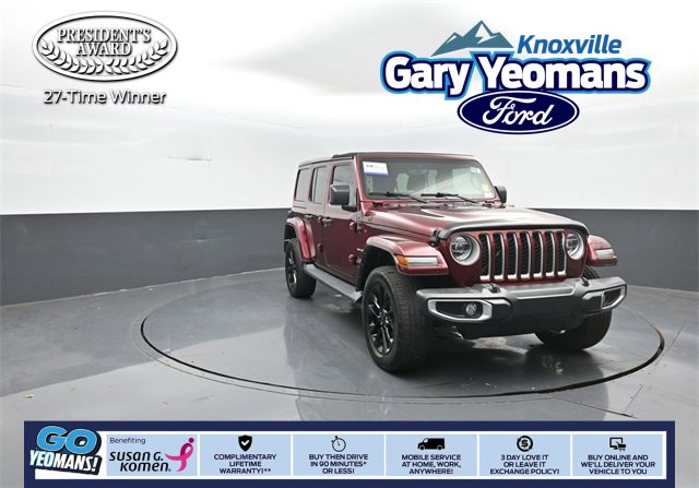 Used 2021 Jeep Wrangler Unlimited Sahara w/ Cold Weather Group image 1