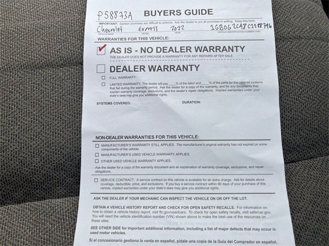 Used 2012 Chevrolet Express 3500 image 34