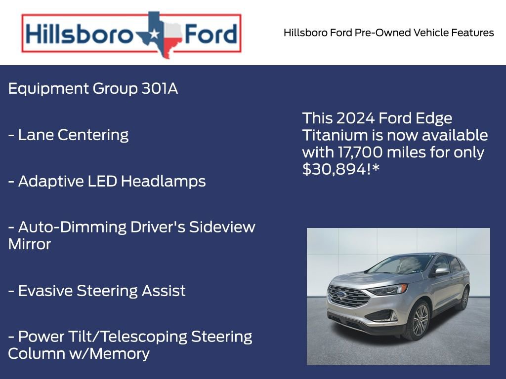 Used 2024 Ford Edge Titanium w/ Equipment Group 301A AWD/4WD image 6