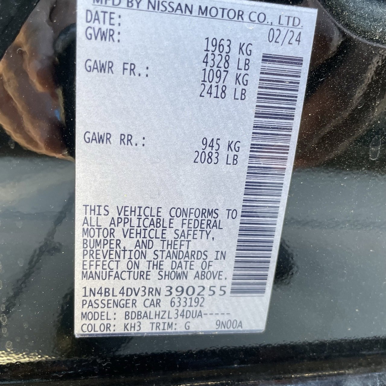 Used 2024 Nissan Altima 2.5 SV image 28