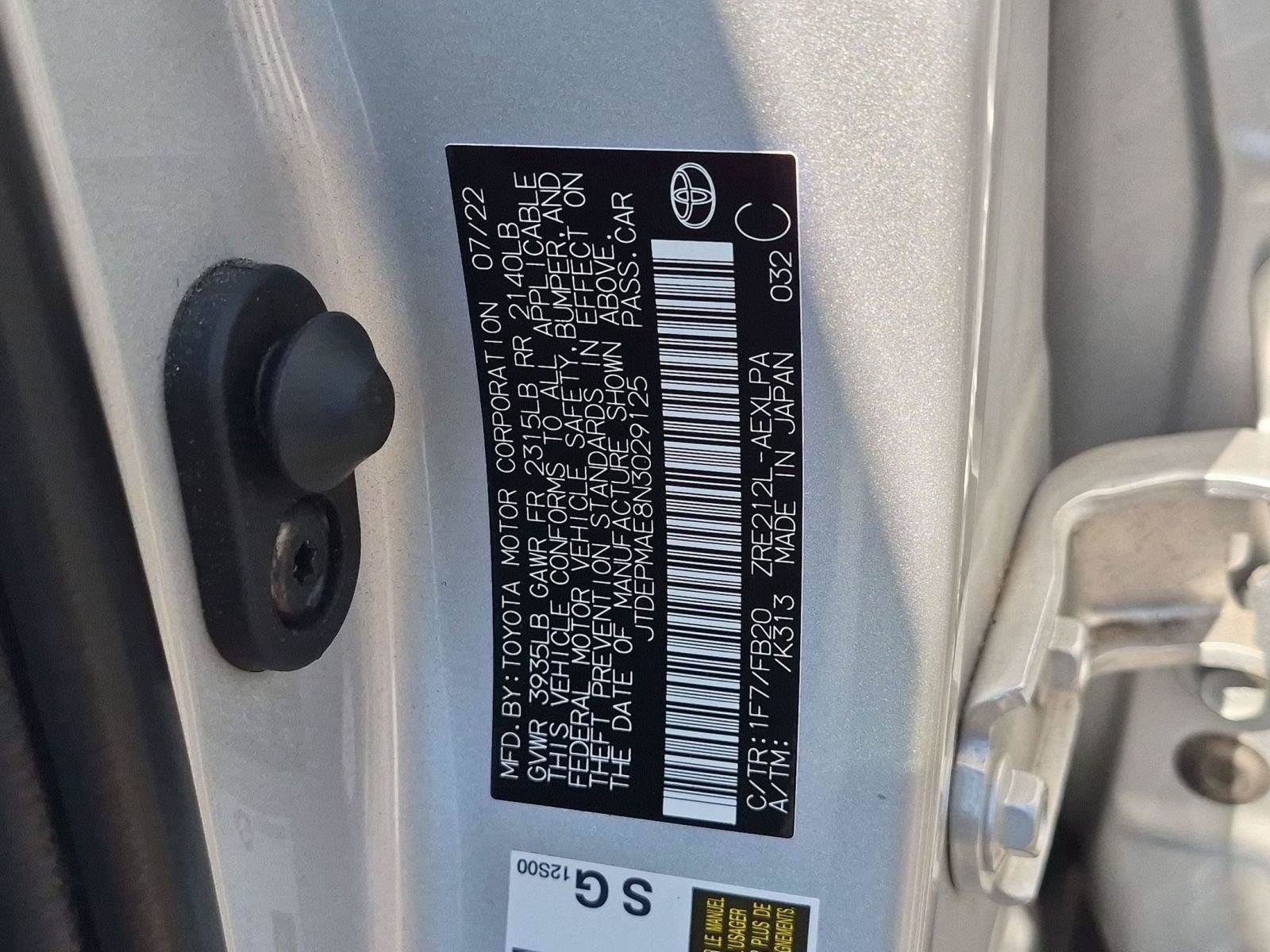 Used 2022 Toyota Corolla LE FWD image 19