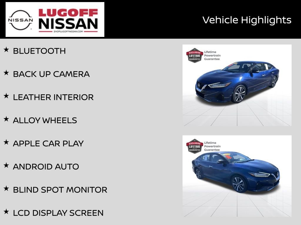 Certified 2023 Nissan Maxima SV w/ Floor Mat Group image 3