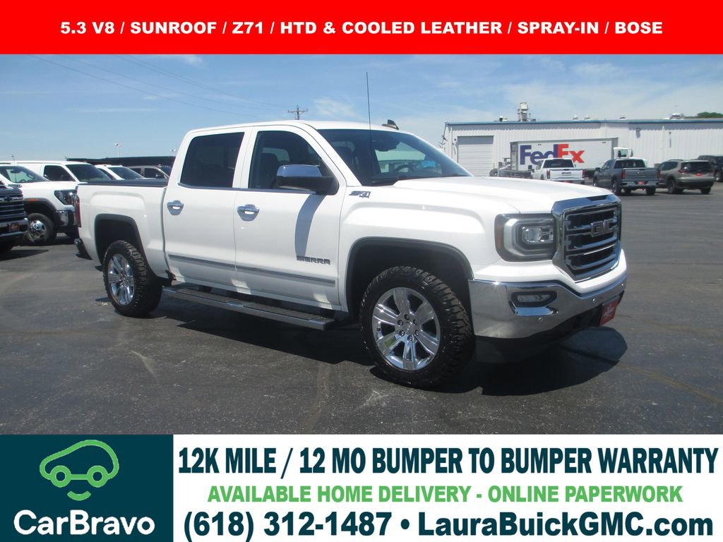 Used 2018 GMC Sierra 1500 SLT AWD/4WD image 1