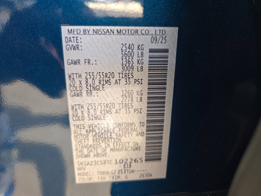Certified 2026 Nissan Murano SL AWD/4WD image 43