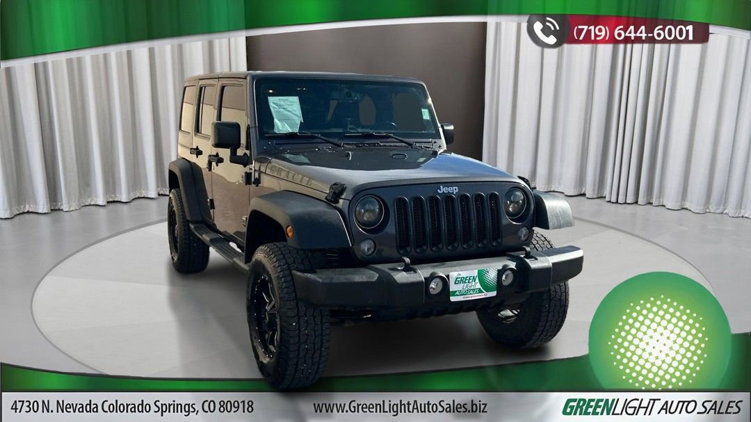 Used 2017 Jeep Wrangler Unlimited Sport w/ Quick Order Package 23S image 7