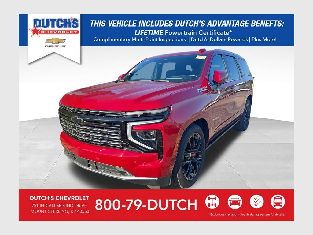 Used 2025 Chevrolet Tahoe High Country AWD/4WD image 1