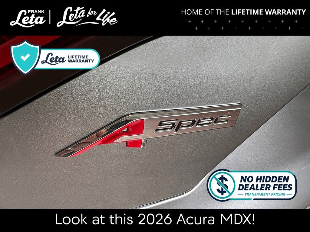 New 2026 Acura MDX A-Spec AWD/4WD image 6