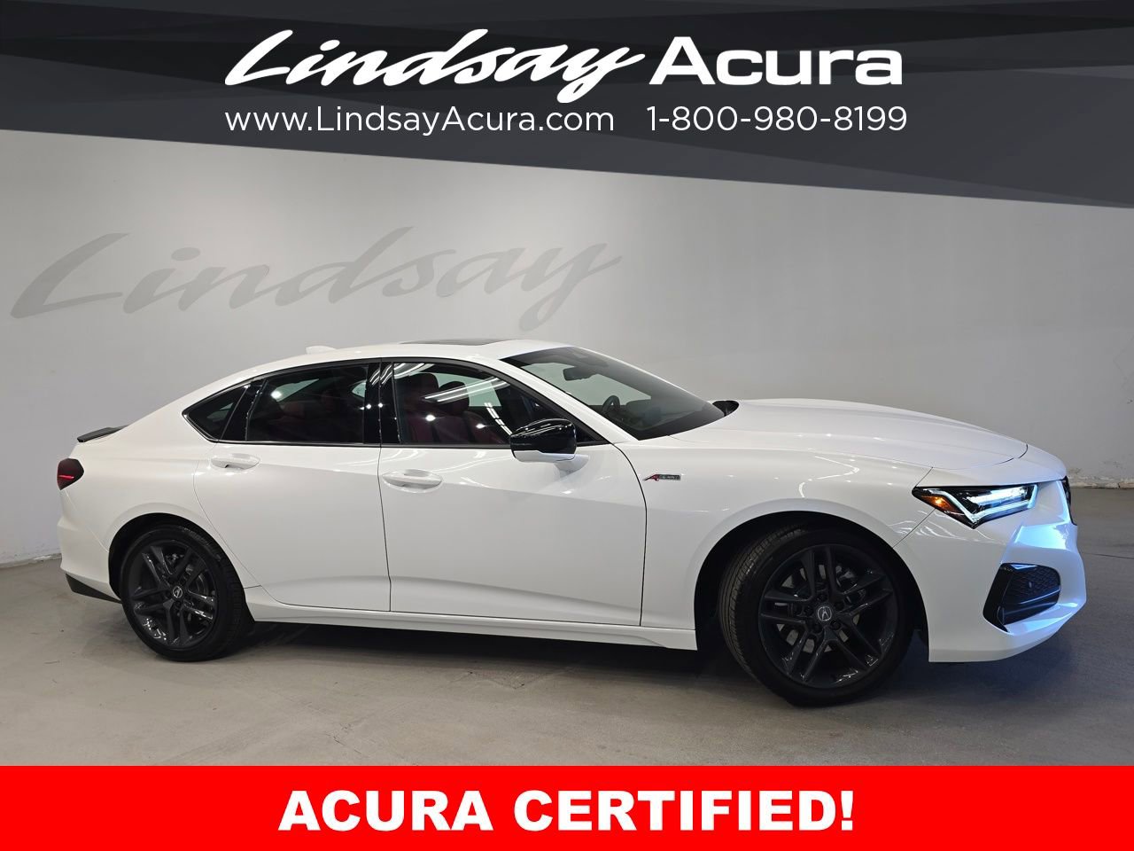 Certified 2025 Acura TLX SH-AWD w/ A-SPEC Pkg image 3