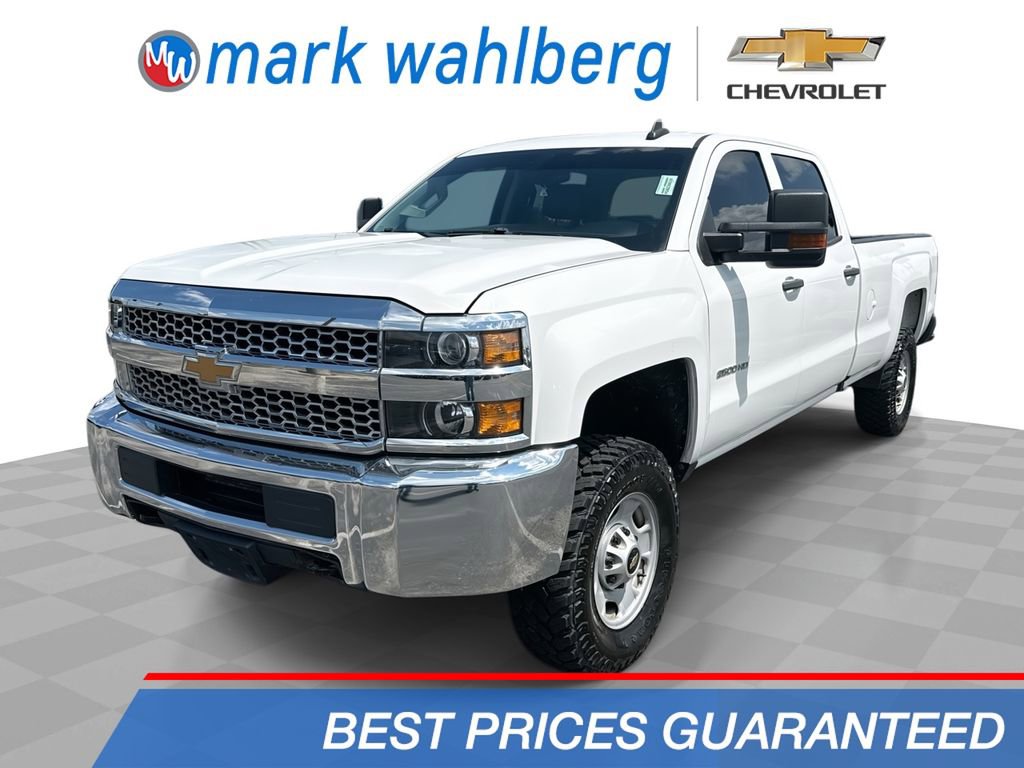 Used 2019 Chevrolet Silverado 2500 W/T w/ Snow Plow Prep Package AWD/4WD image 1