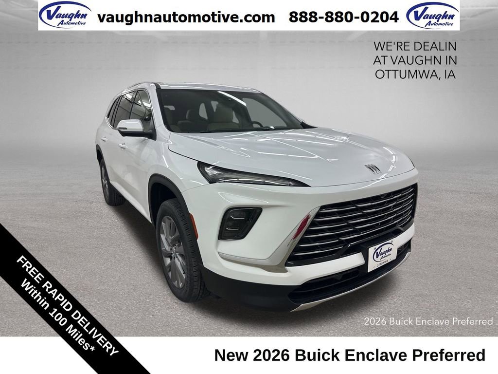 New 2026 Buick Enclave Preferred w/ Power Package