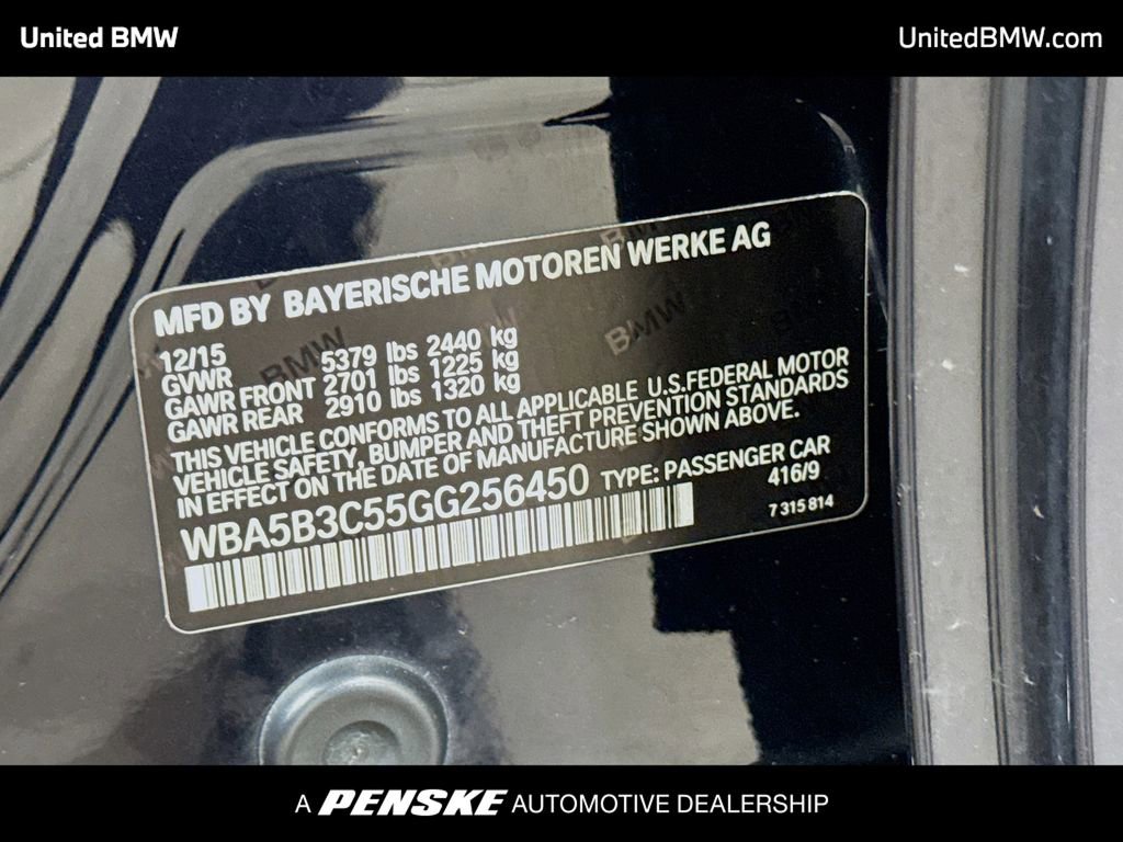 Used 2016 BMW 535i xDrive 535i xDrive image 15