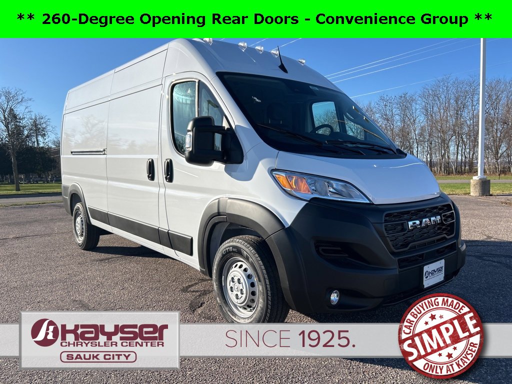 New 2025 RAM ProMaster 2500 w/ Convenience Group