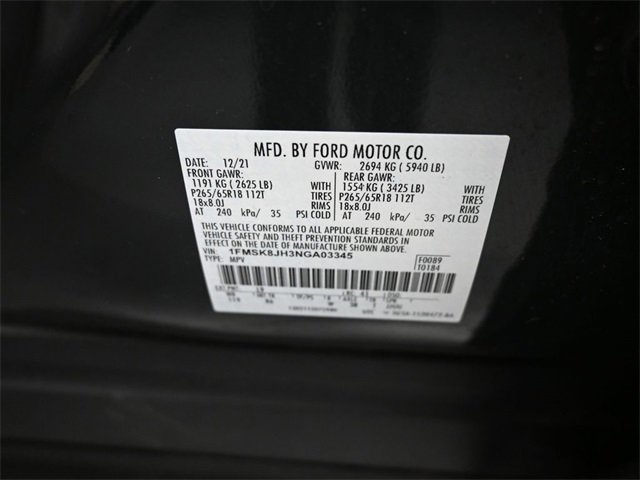 Used 2022 Ford Explorer Timberline image 15