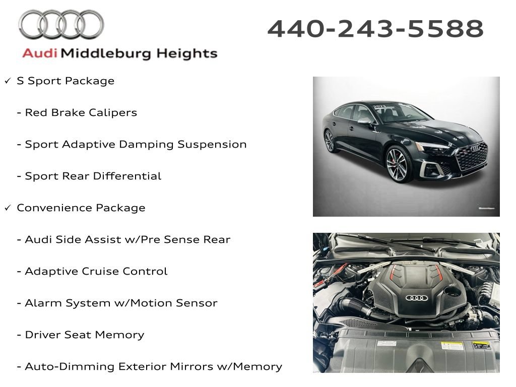 Certified 2023 Audi S5 Premium Plus w/ Premium Plus Package AWD/4WD image 7