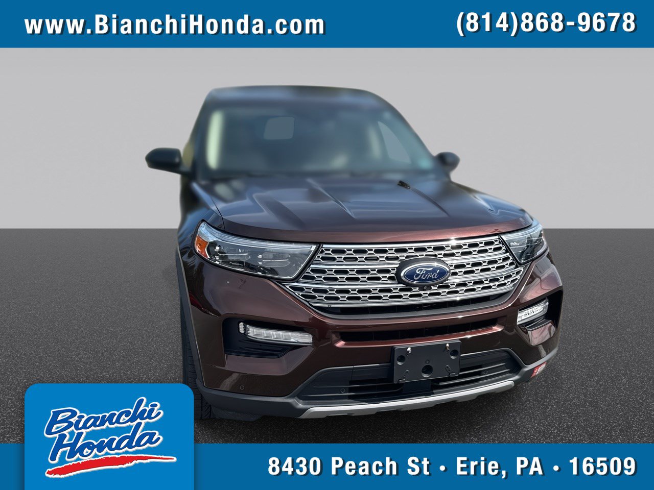 Used 2020 Ford Explorer Limited w/ Class III Trailer Tow Package AWD/4WD image 1