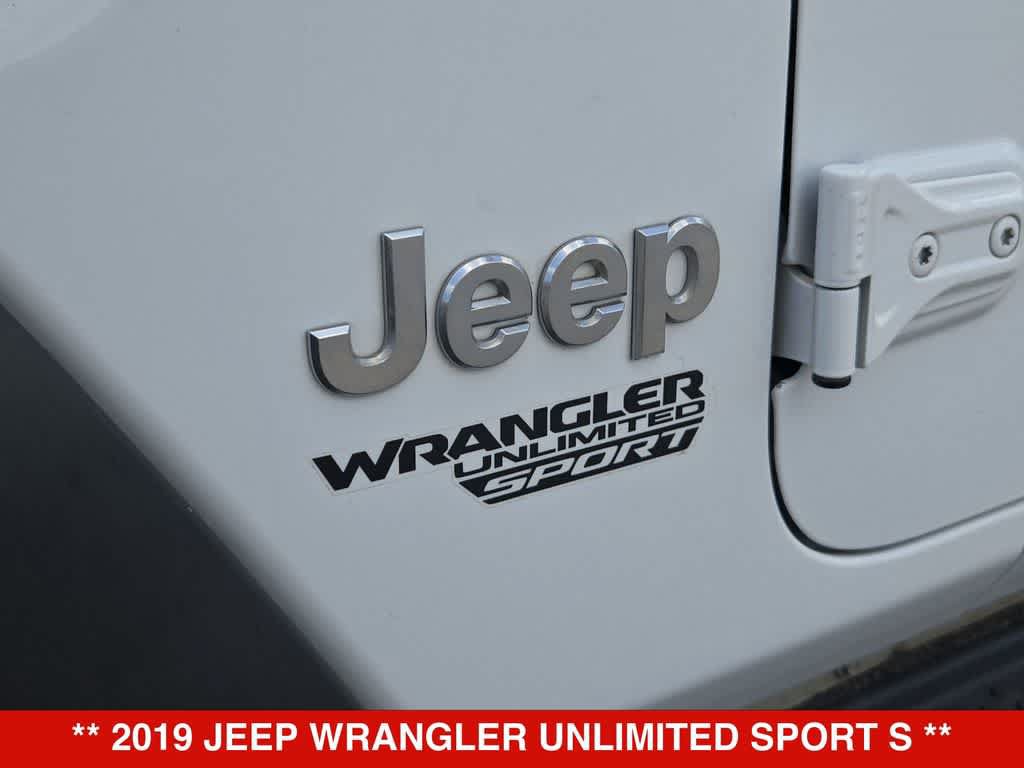 Used 2019 Jeep Wrangler Unlimited Sport S AWD/4WD image 11